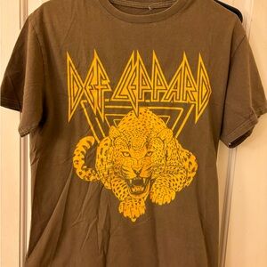 Def Leppard Band High and Dry Mens T Shirt